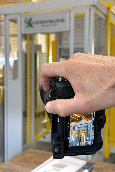 Bild zeigt Menü von Kamera